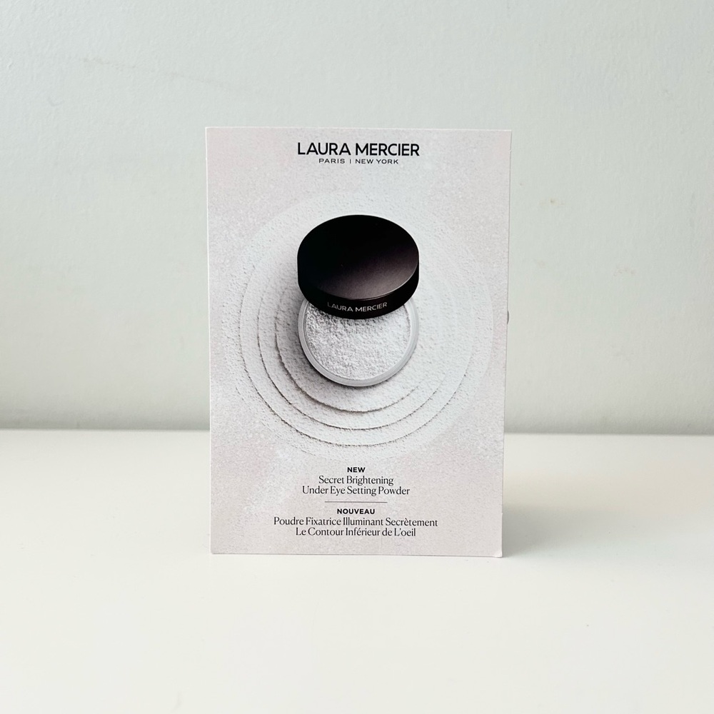 🌸LAURA MERCIER Secret Brightening Under Eye Setting Powder Sample Translucent 1g